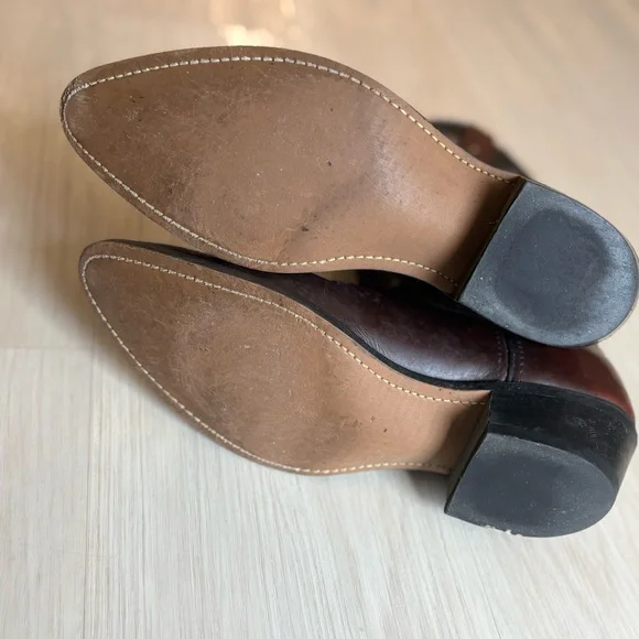 Laredo Black Leather Boots - Picture 3 of 5